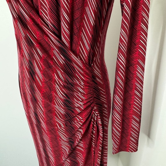 Norma Kamali faux wrap dress - Picture 3 of 9